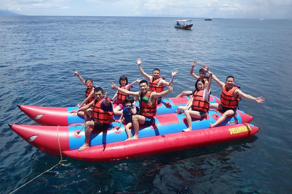 Pari Solata Seaview Homestay Syariah Kepulauan Seribu Экстерьер фото